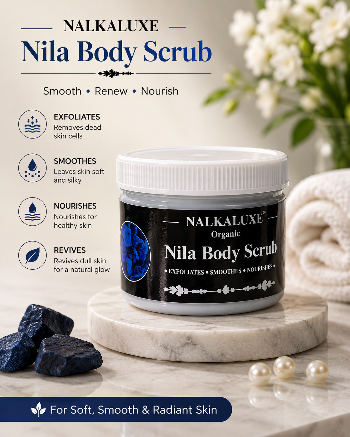 Nile body scrub